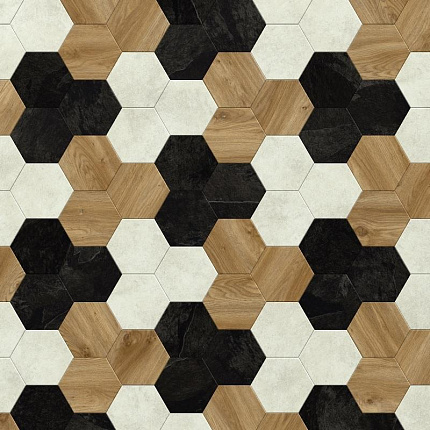 Виниловый пол Moduleo Moods Hexagon 354  по цене 7&nbsp;292.70 ₽