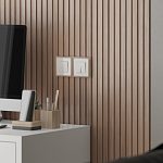 Стеновые панели Hannahholz Acupan Licht Nussbaum (Орех светлый)  по цене 4&nbsp;248 ₽