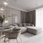 Виниловый пол AlixFloor Мрамор натуральный  по цене 4&nbsp;745.55 ₽